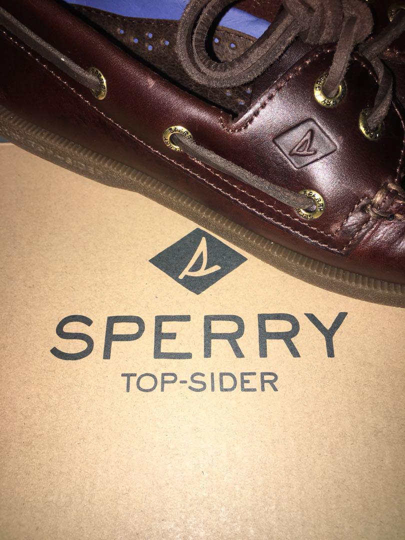 Sperry Top Sider Amaretto Gum Sole Men s Fashion Footwear Dress Shoes on Carousell