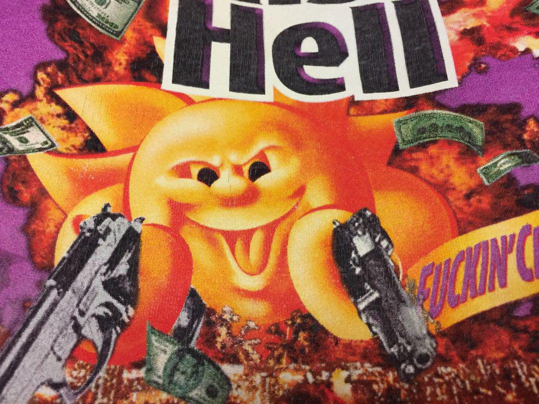 Supreme Raisin Hell tee Men s Fashion Tops Sets Tshirts