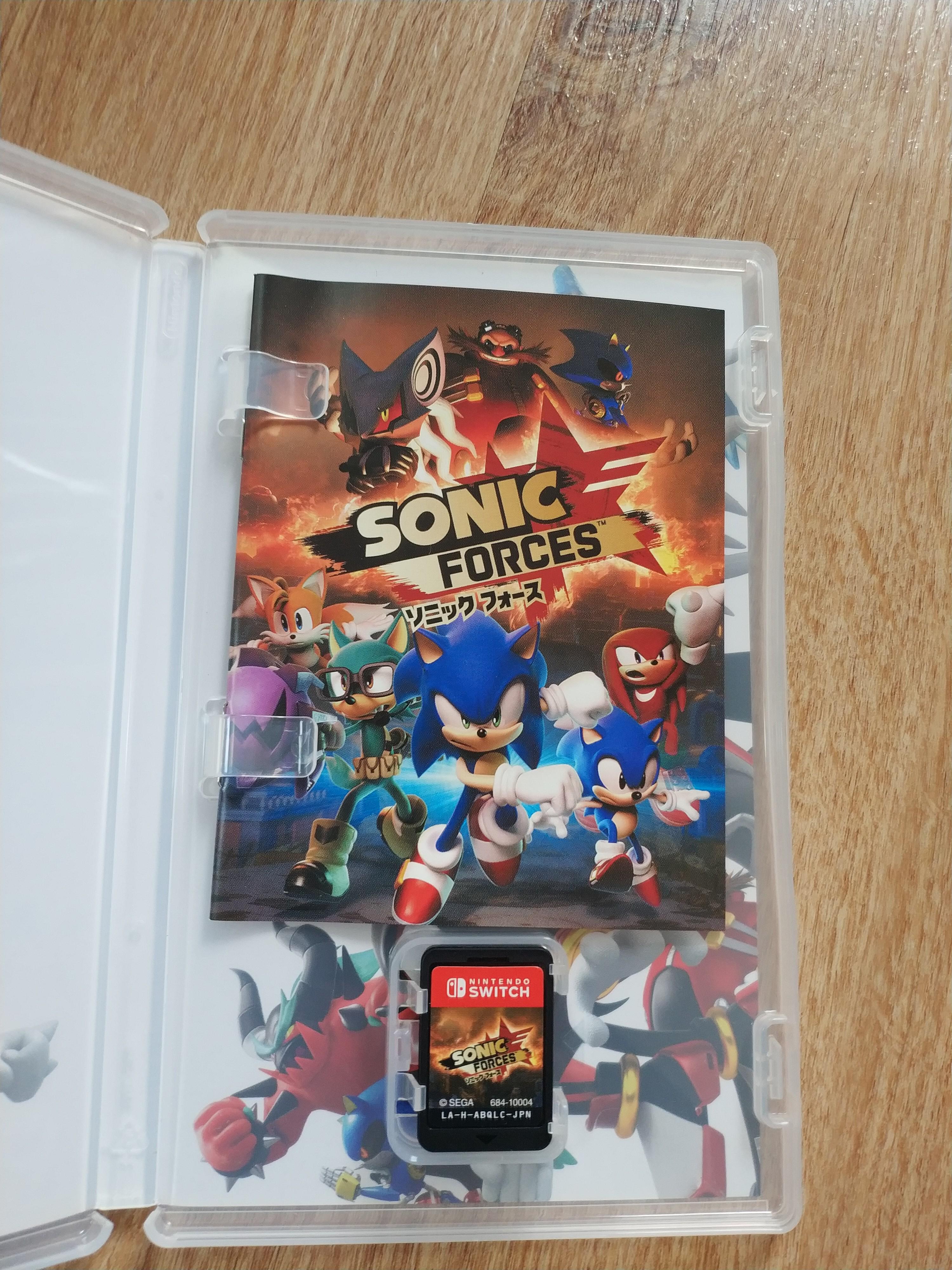 Switch Sonic Forces （分類：Nintendo 任天堂）位於 Hong Kong。 由 olivertsy 提交（商品編號 183472010，圖片 2）。簡介： 。