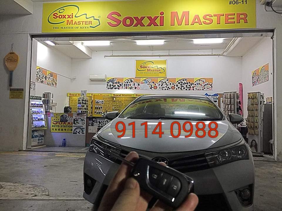 Toyota Altis H Chip Flip Keys All Lost New Key Made And