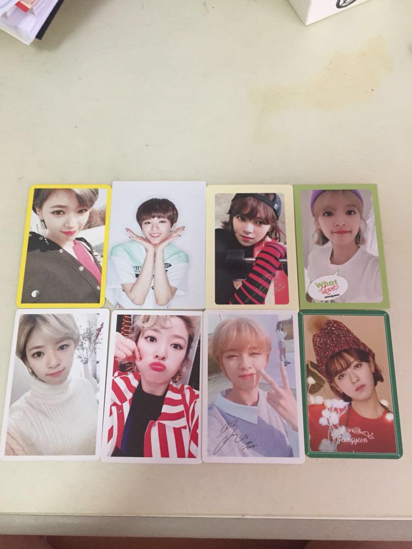 Twice Jeongyeon Photocard Set Wts Hobbies Toys Memorabilia Collectibles K Wave On Carousell