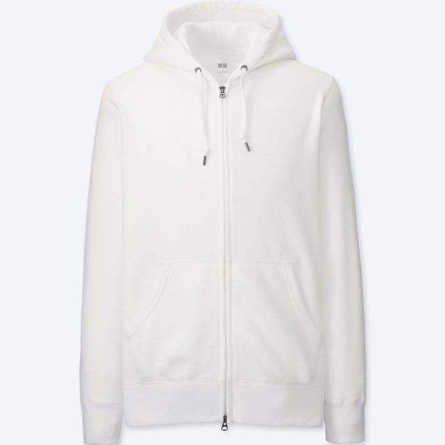 uniqlo white hoodie