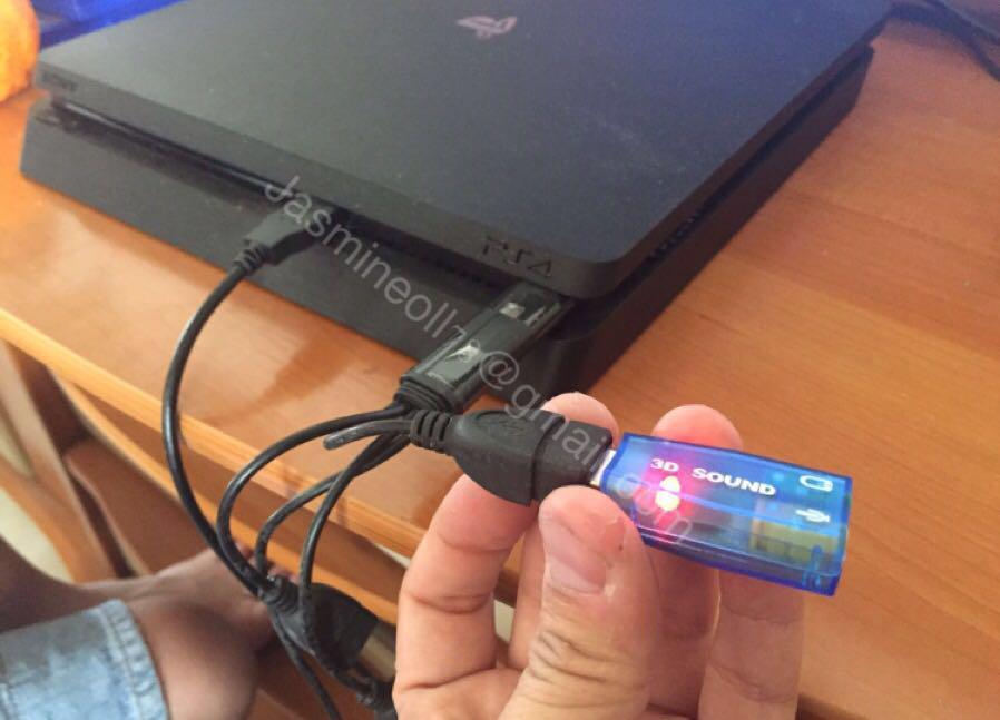 Usb Audio 3d Sound Card Adapter For Playstation Ps3 Ps4