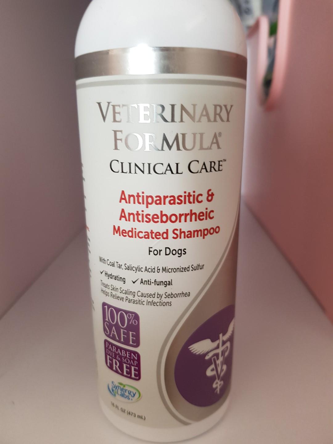 Synergylabs antiparasitic & antiseborrheic medicated best sale shampoo