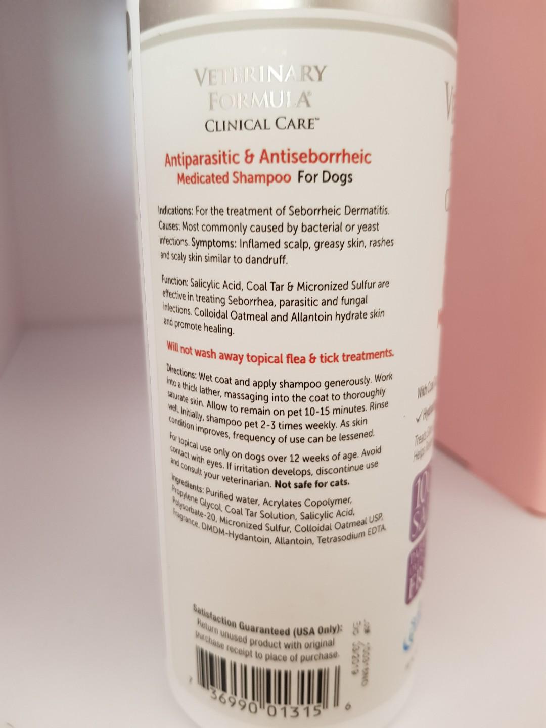 Synergylabs antiparasitic & antiseborrheic medicated cheap shampoo