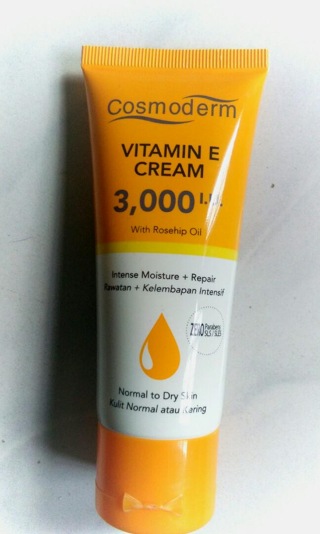 Vitamin E Cream 3 000 I U Health Beauty Skin Bath Body On Carousell