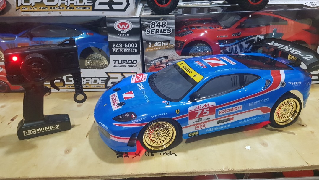 wing 2 rc car