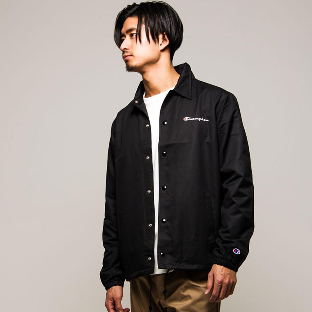 champion c logo coaches jacket