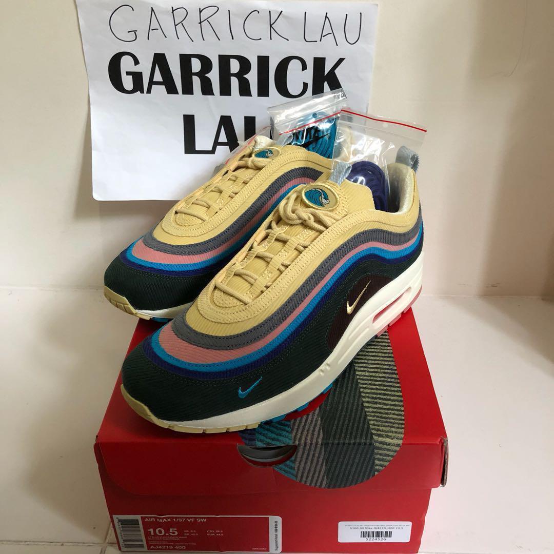 WTS Nike AM1 97 Sean Wotherspoon UK9.5 US10 Men s Fashion