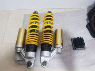 Rear Suspension vforce 4 #showa #rxz #vforce4