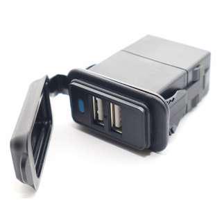 CAR DUAL USB CHARGER ADAPTER 5V 2.4A