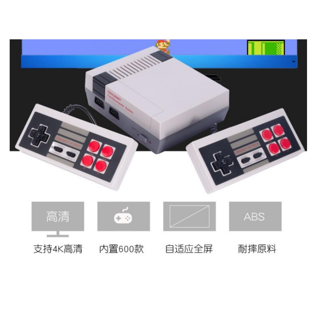 (3個月保用) 全新 任天堂 迷你 灰機 FC Mini Famicom Computer 代用 600個遊戲 HDMI, 電子遊戲 ...