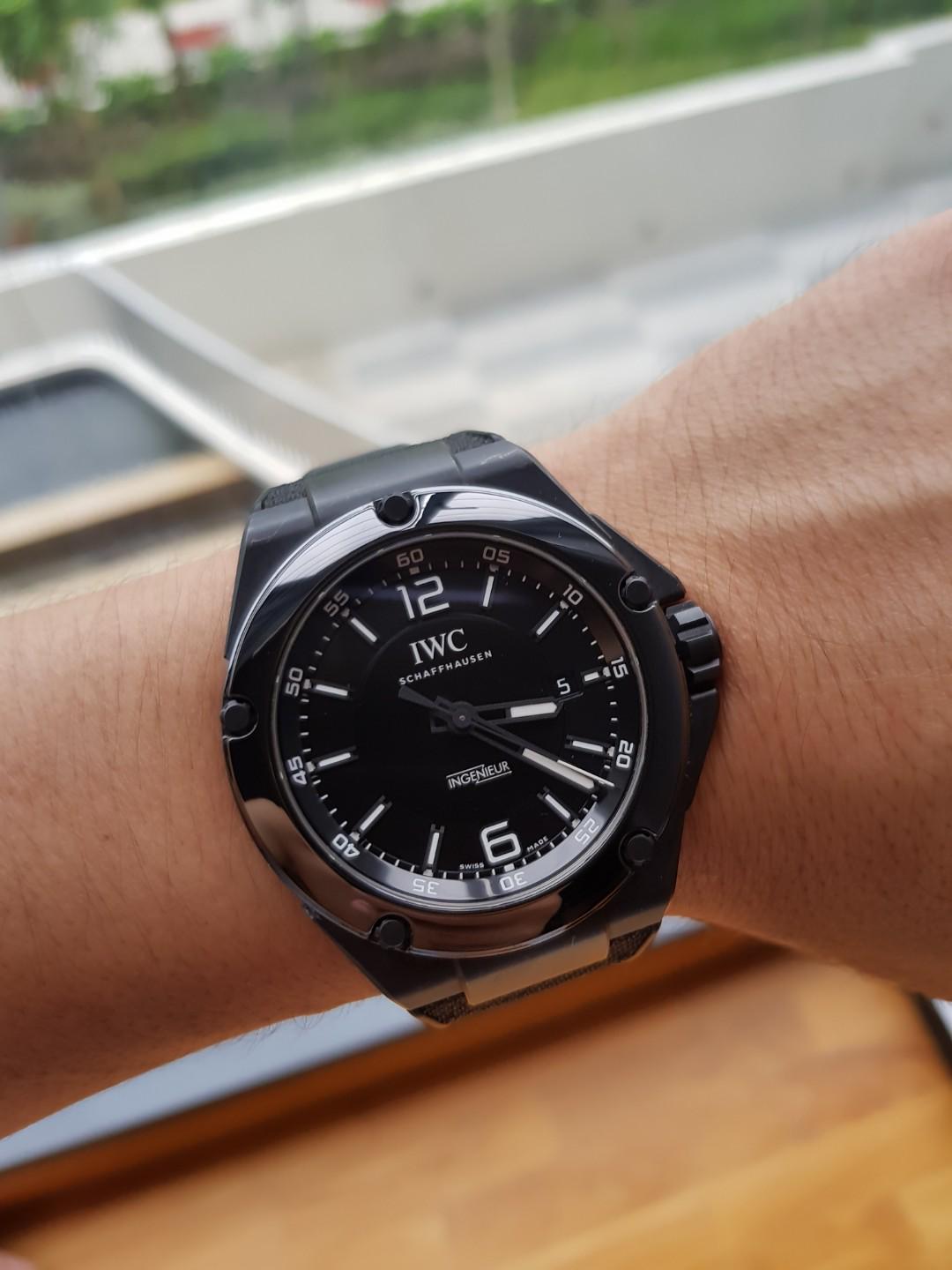Iwc ingenieur 2025 black ceramic