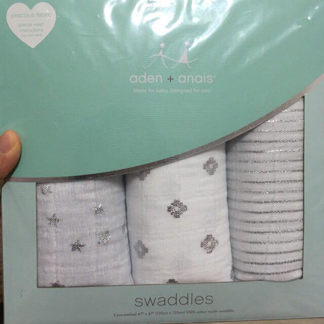 aden and anais metallic swaddle