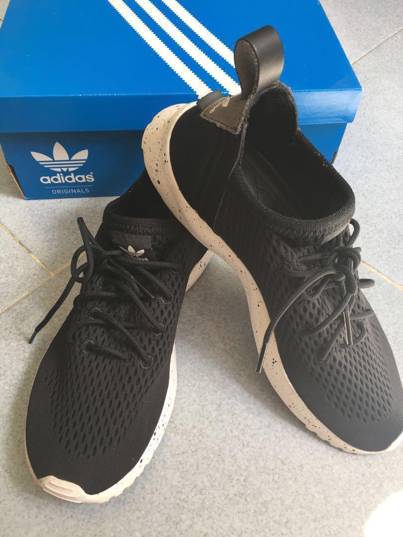 adidas black mesh shoes