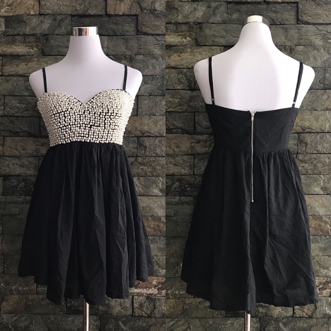 Beaded Bustier Dress