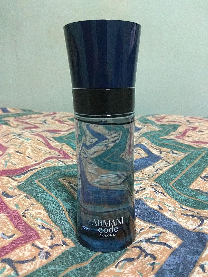 Armani Code Colonia 75ml Beauty Personal Care Fragrance Deodorants on Carousell