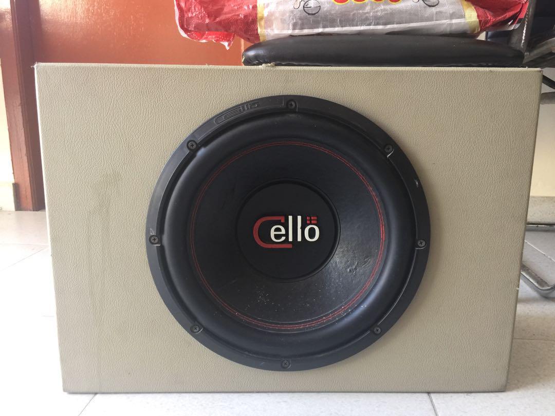 Subwoofer cello hot sale 12 inch