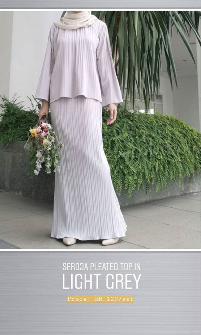Baju Kurung Pleated, Muslimah Fashion