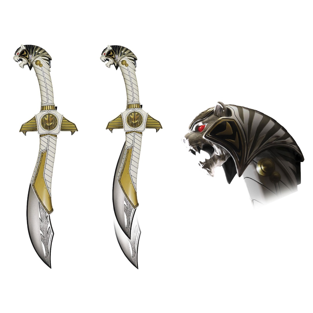 mighty morphin power rangers white ranger sword
