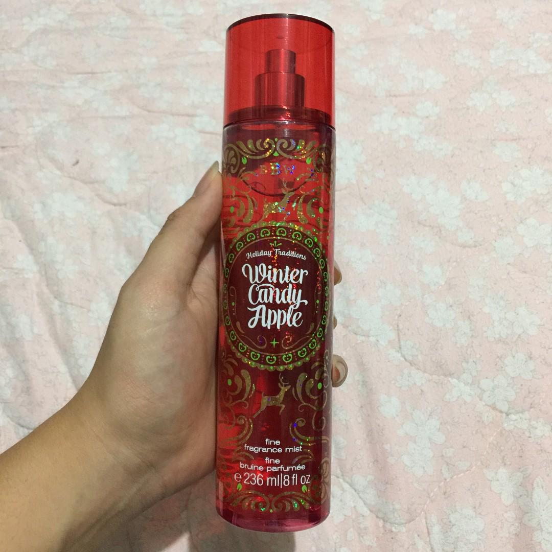 Bath Body Works Holiday Traditions Winter Candy Apple Mist
