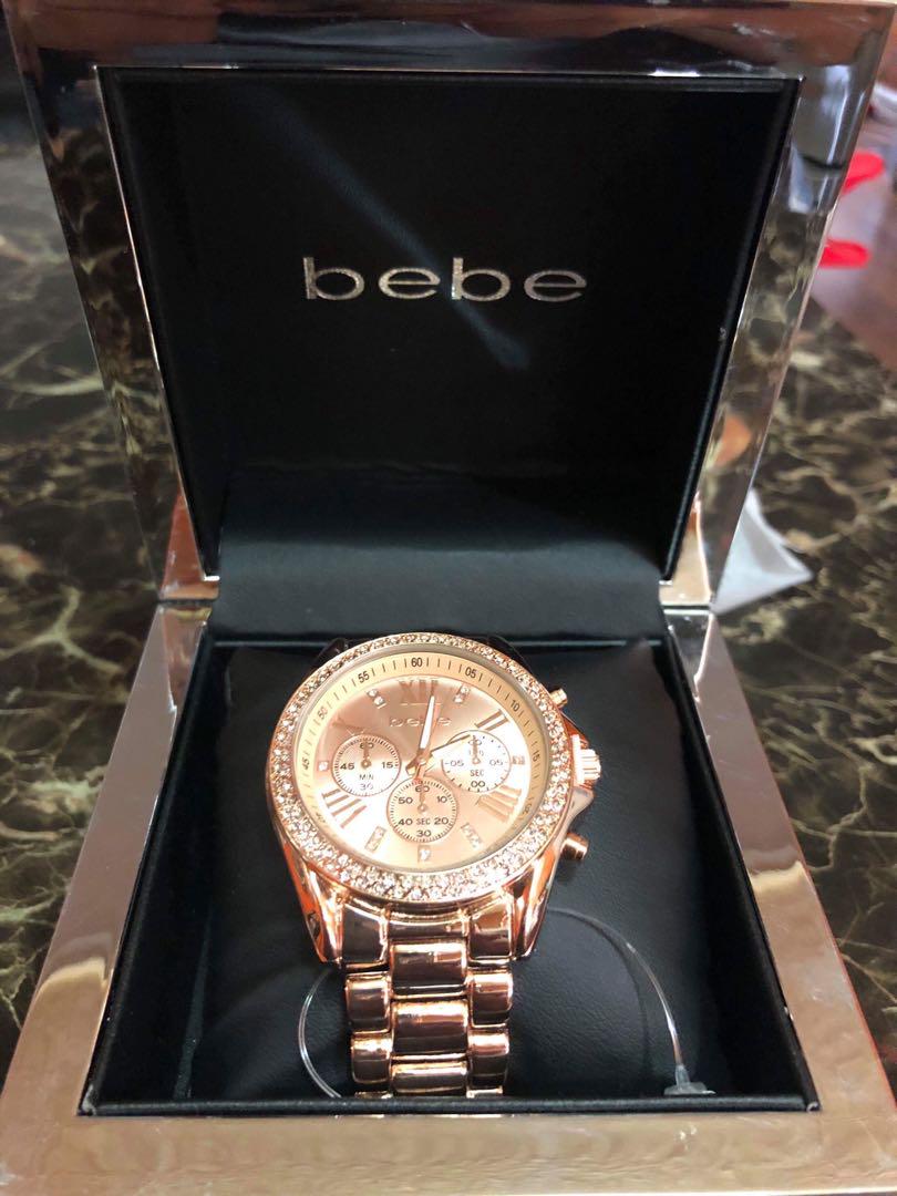 Bebe Rose Gold Watch Women S Fashion Watches Accessories Watches On Carousell