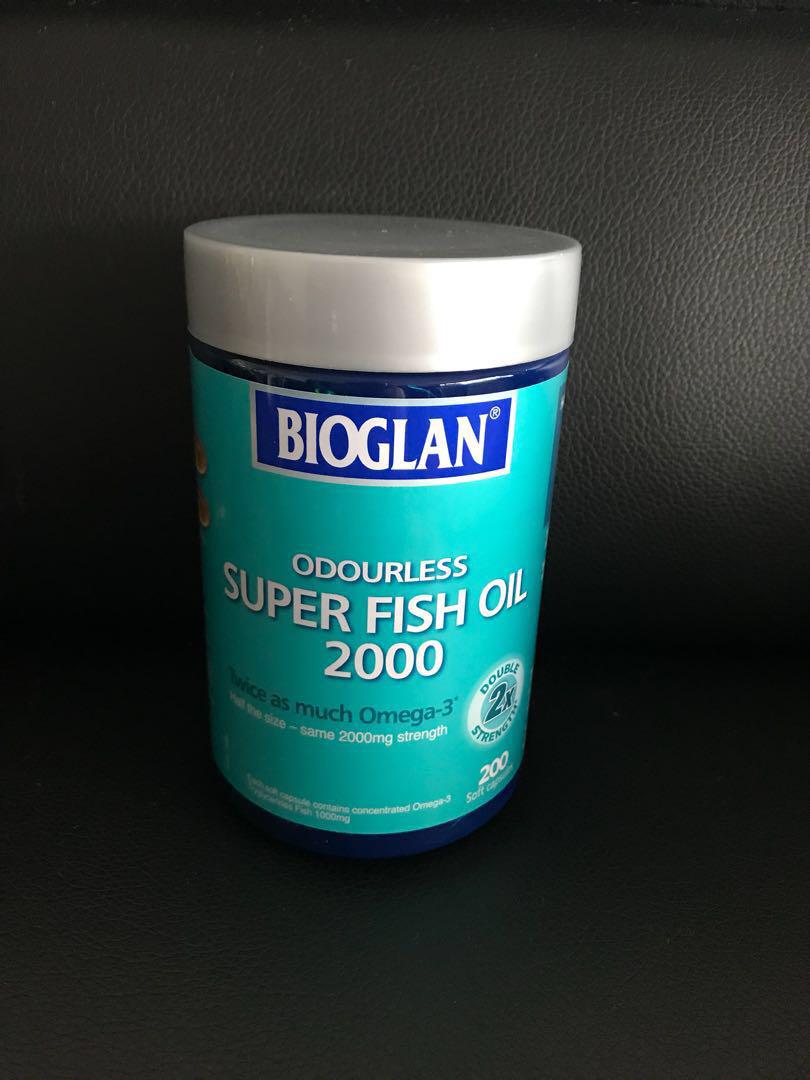 Bioglan Odourless Super Fish Oil Health Beauty Bath Body On Carousell