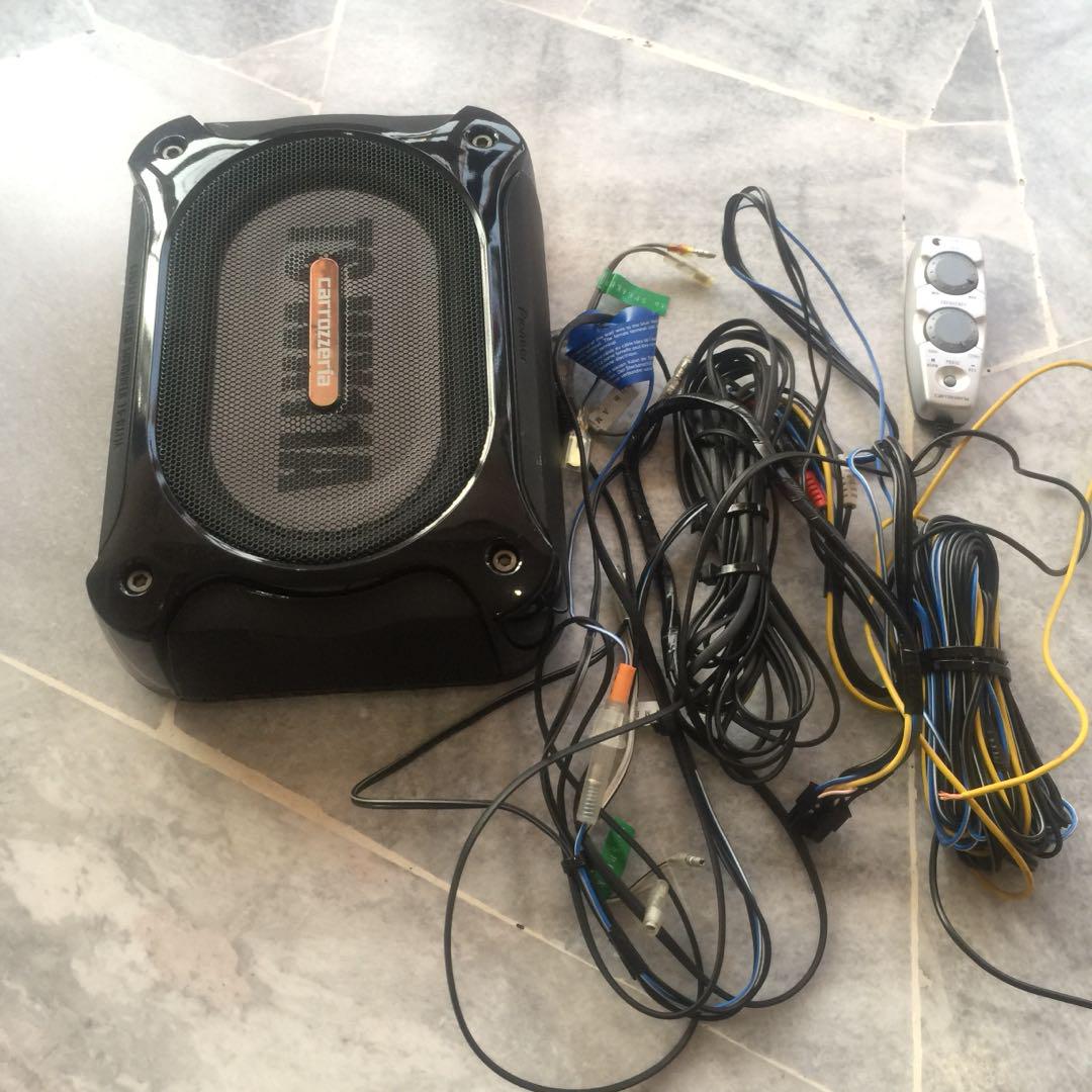 Carrozzeria Under seat Subwoofer, Auto Accessories on Carousell