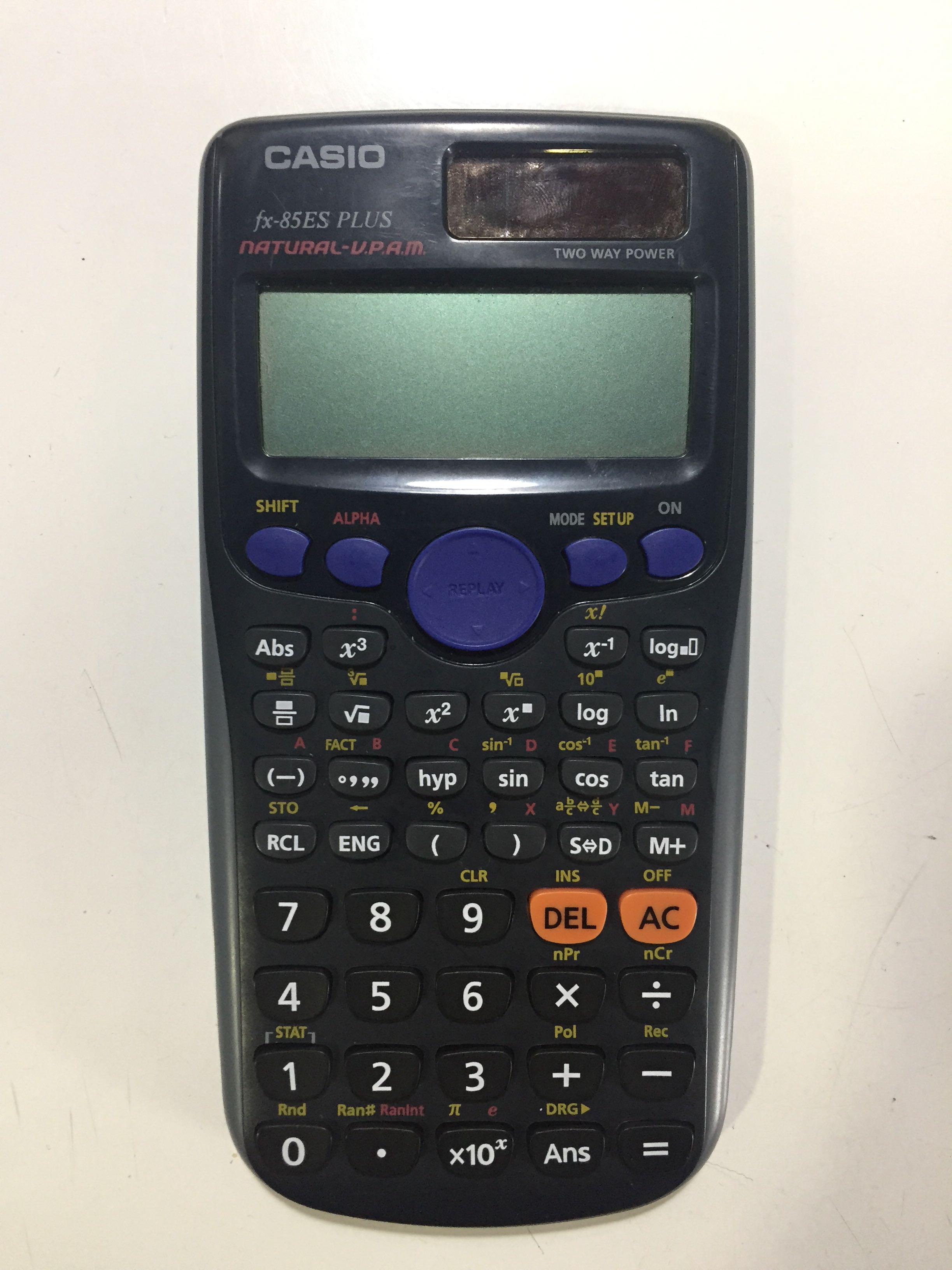 Calculadora Cientifica CASIO (FX-85ES PLUS 2ND EDITION NATURAL