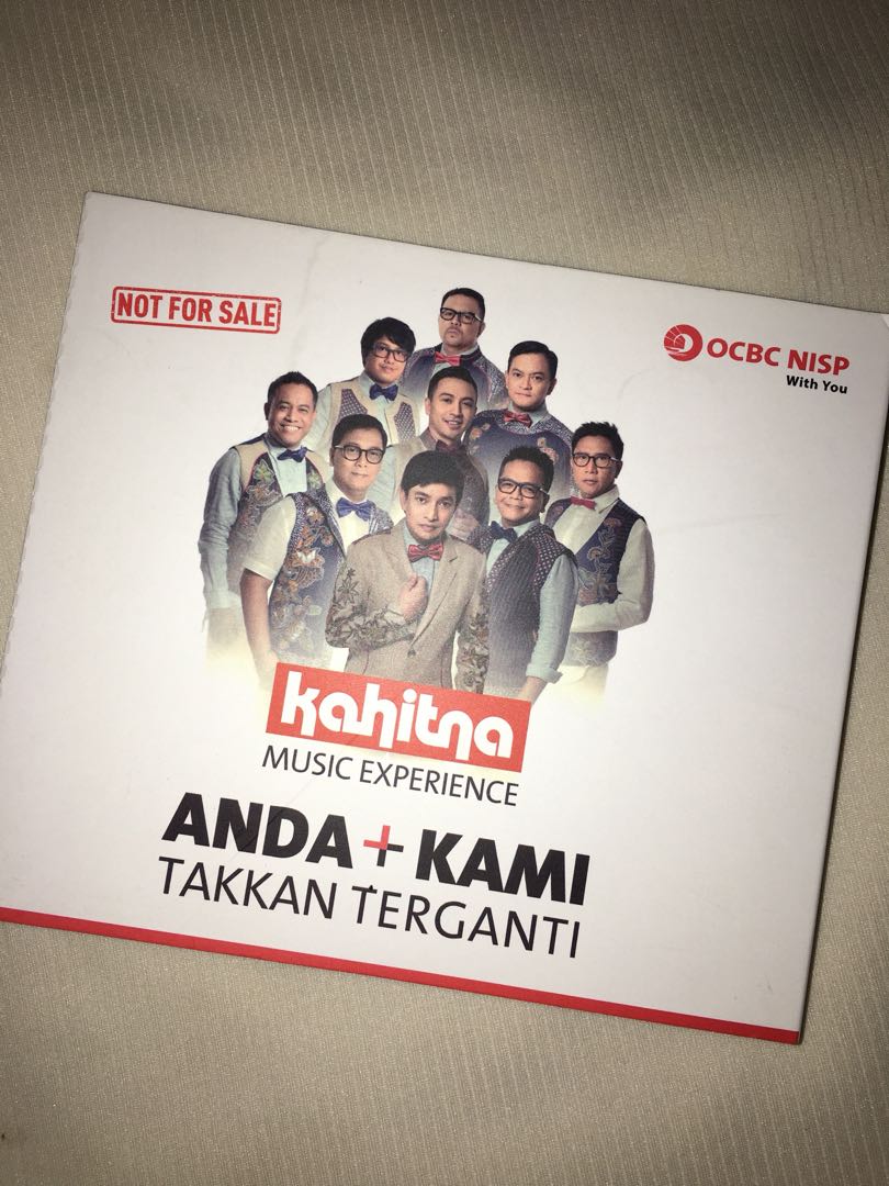Cd Kahitna Music Experience Anda Kami Takkan Terganti Musik Media Cd Dvd Lainnya Di Carousell