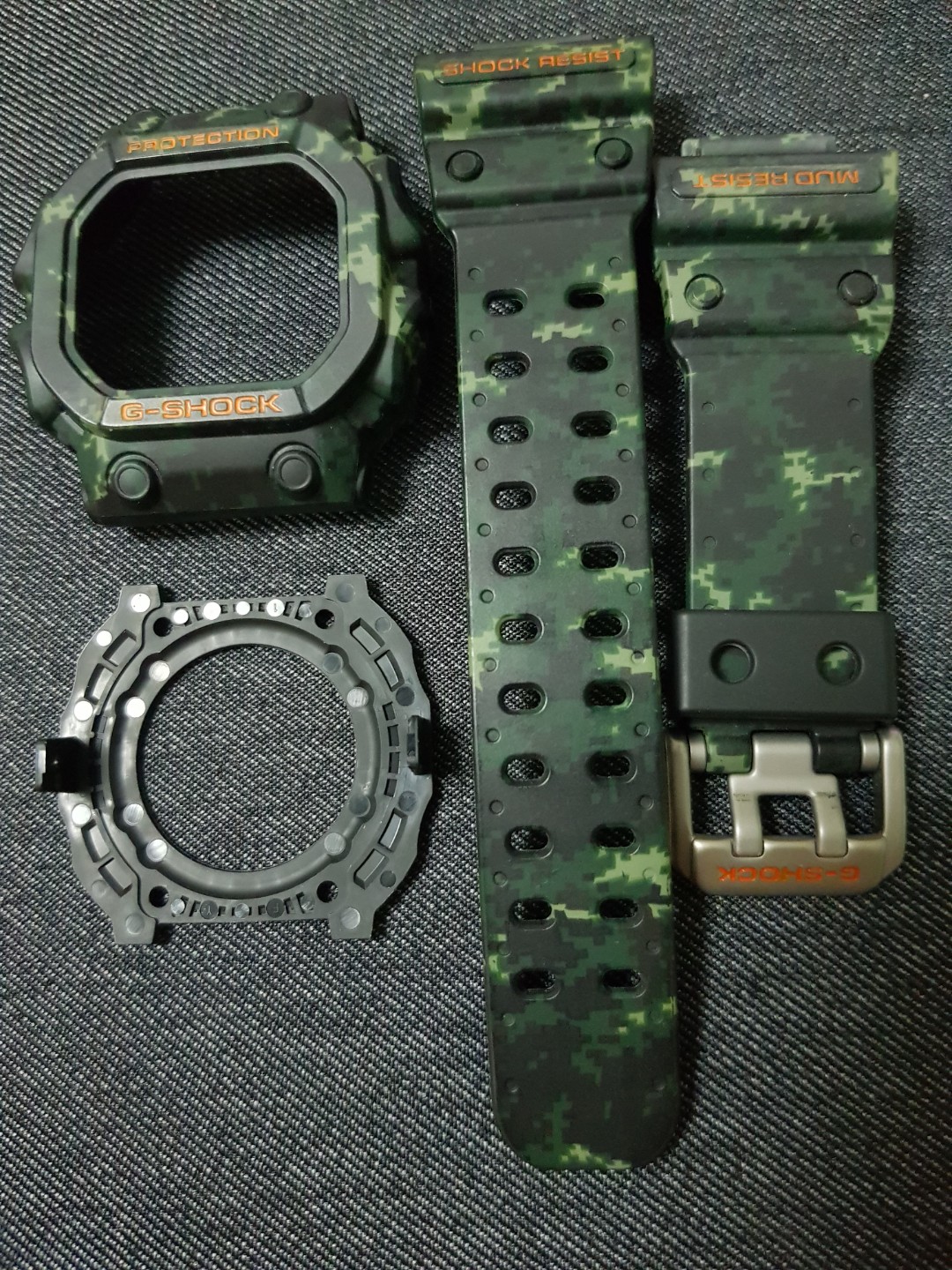 CHEAP 88 CAMOUFLAGE FOR YOUR CASIO G SHOCK KING GX 56BB STRAP BREZEL AND UNDIES