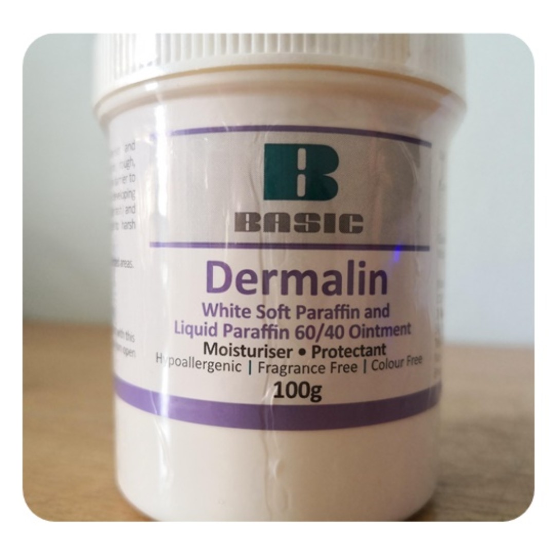 Dermalin (White Soft Paraffin & Liquid Paraffin 60/40 Ointment) 100g