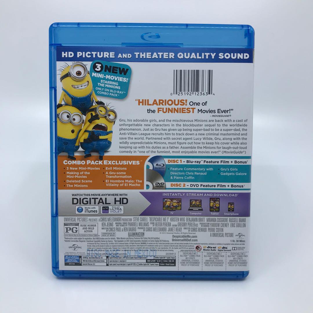 Despicable Me 2 Dvd Music Media Cds Dvds Other Media On