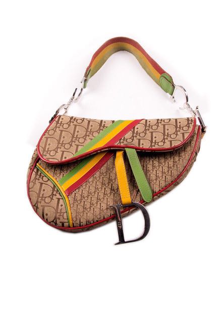 dior saddle rasta