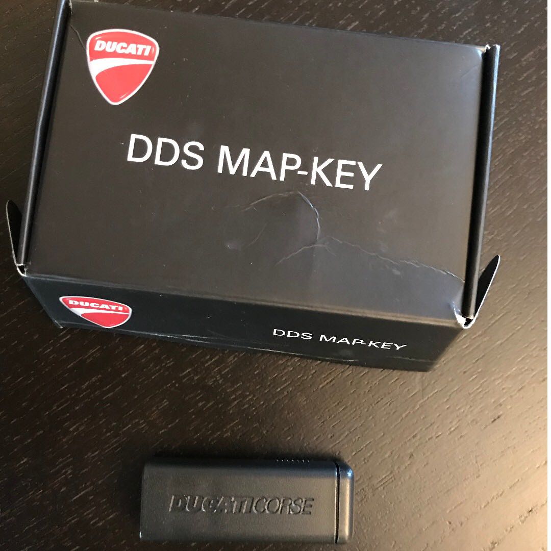 Dds map top key ducati scrambler