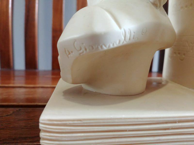 Egregia Italian Collection mini bust sculpture, by A. Giannelli