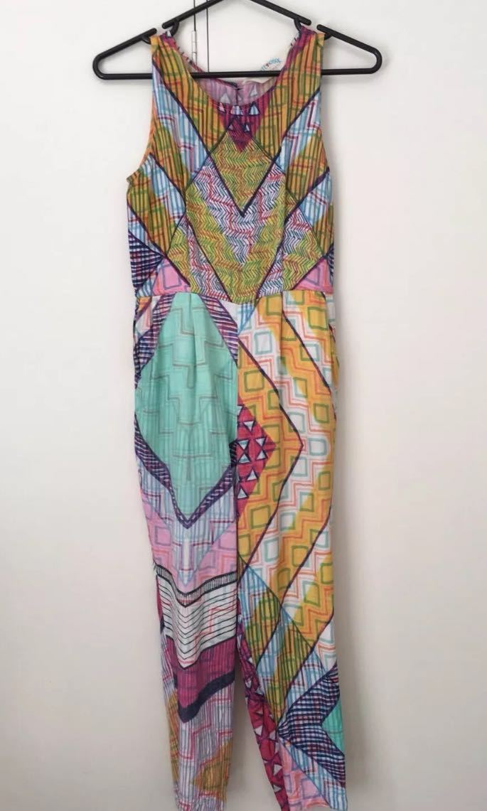 gorman pink jumpsuit