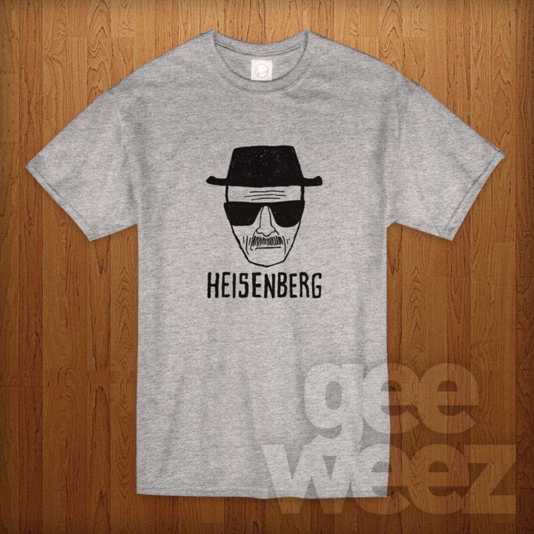 Heisenberg Drawing Breaking Bad TShirt, Men's Fashion, Tops & Sets