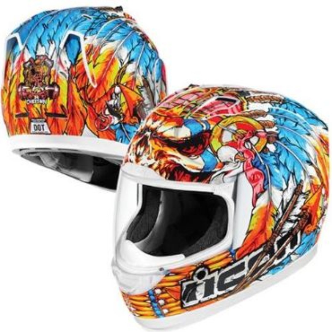 Icon chieftain helmet clearance
