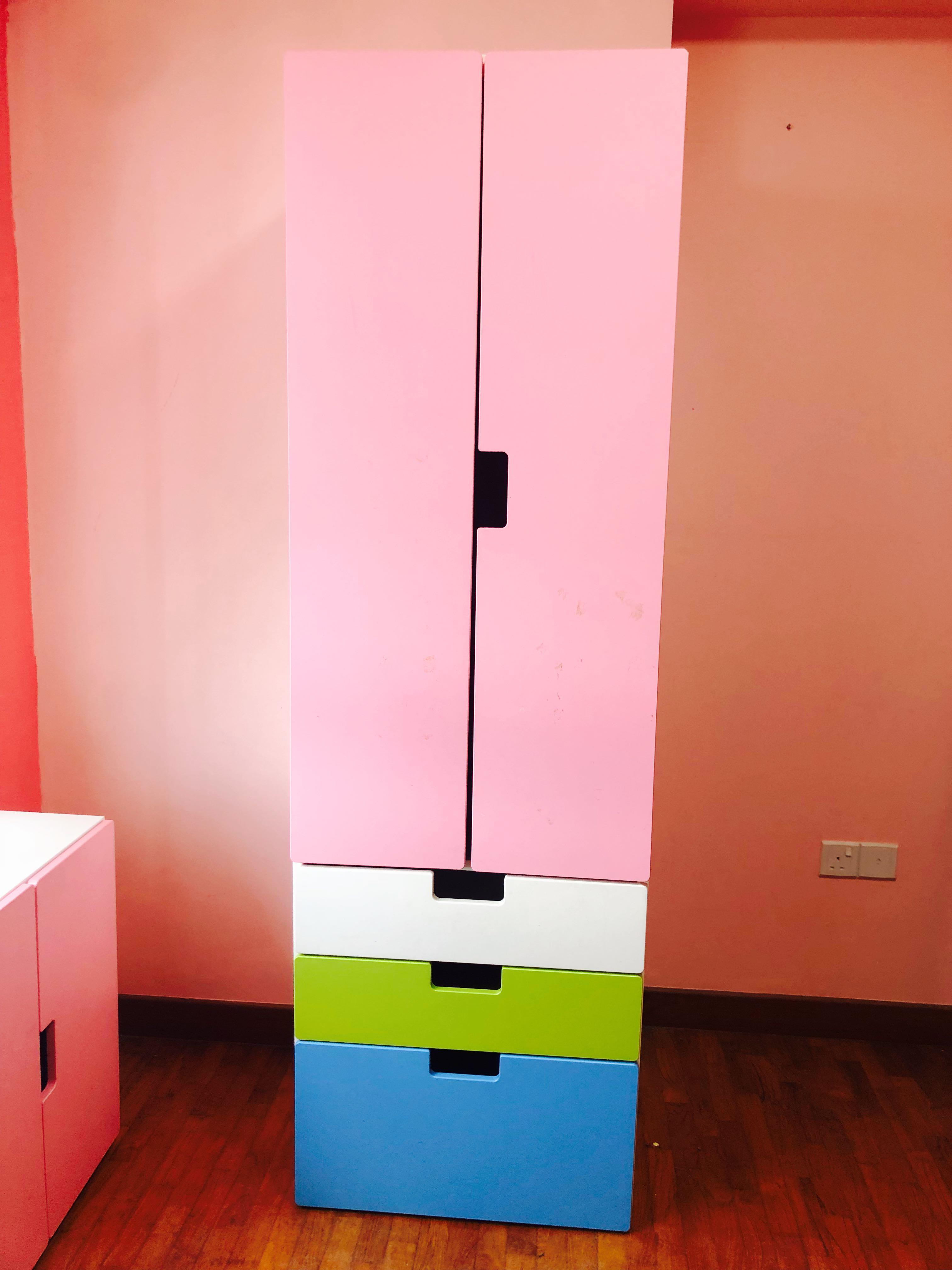 Ikea Children S Wardrobe Furniture Shelves Drawers On Carousell