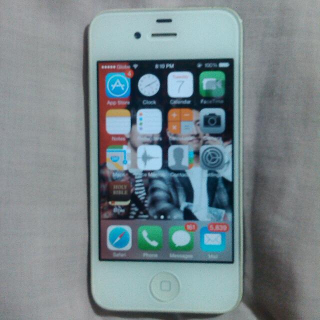 IPHONE 4 (Category: Others) located in Makati City. Submitted by justine__ (Listing ID 183626426, Image 1). Description: REPRICED!!!!! no box but i can give my charger ( not orig) and 2 case issue: sira yung power button and home button. minor scratches lang. the rest wala na check upon meet up please manage your expectation for sure buyer only.