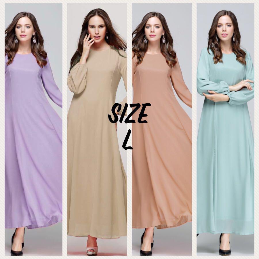 muslimah long dress