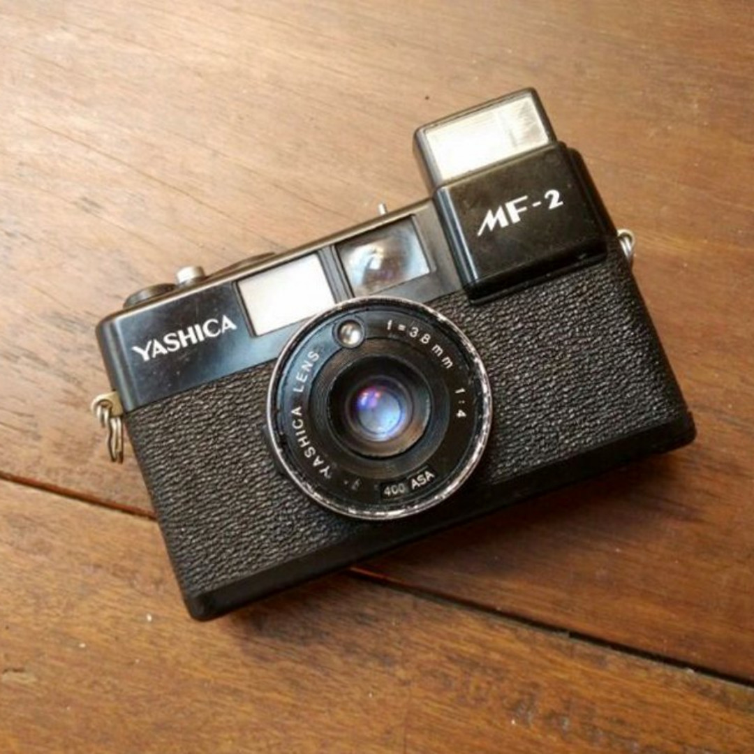 kamera analog antik kuno jadul yashica MF2, Fotografi di Carousell