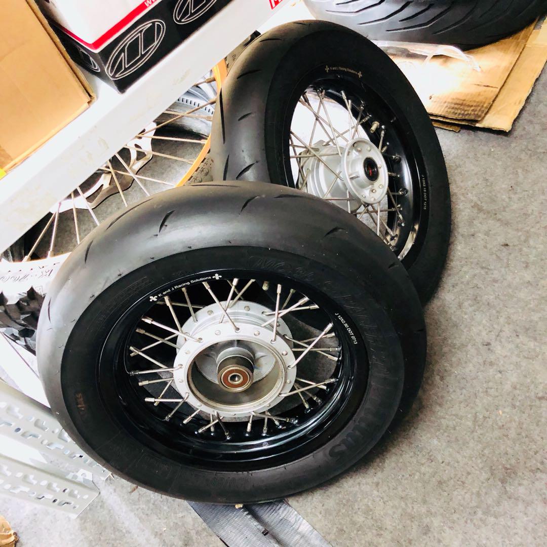 klx110 supermoto wheels