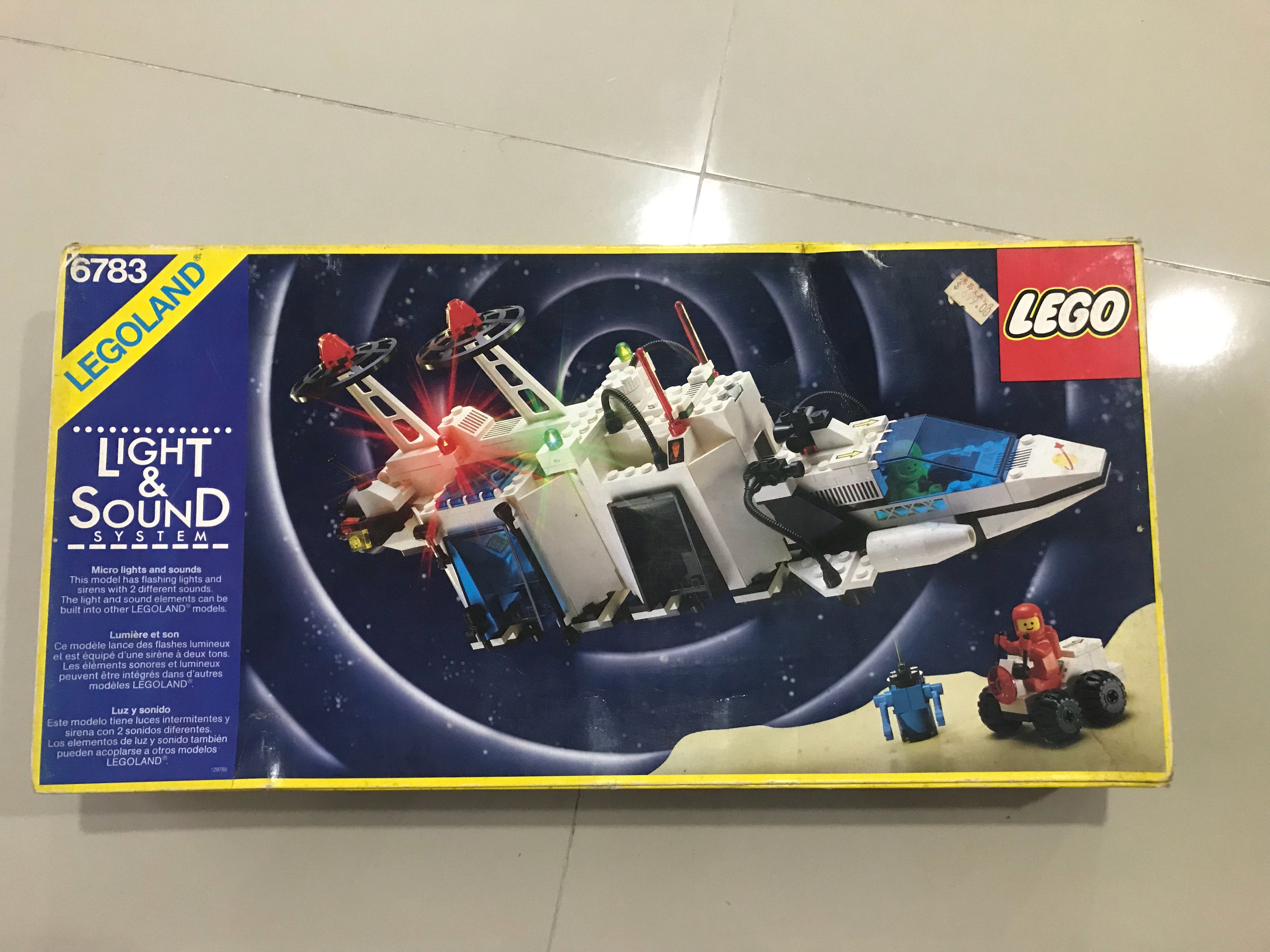Lego space light and sound shop