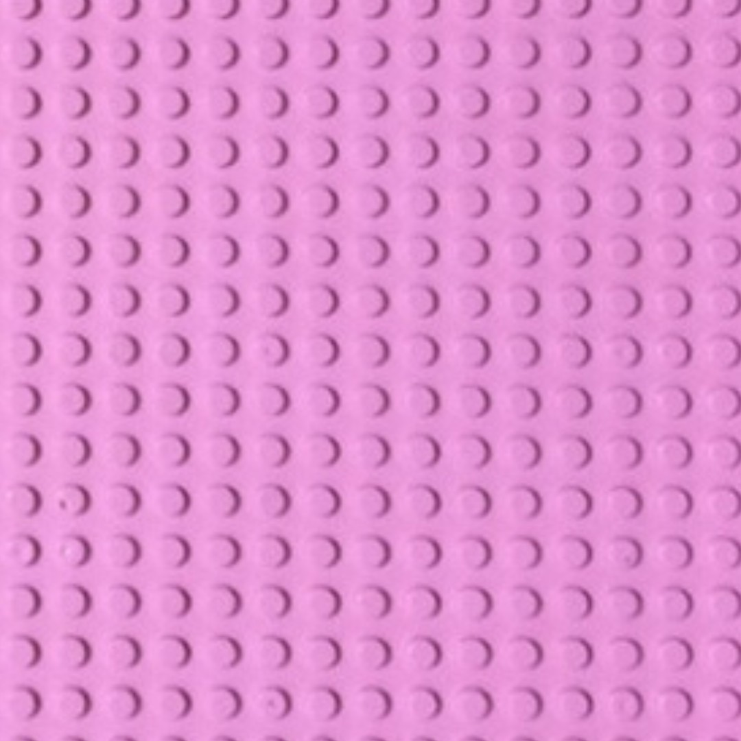 pink lego base plate