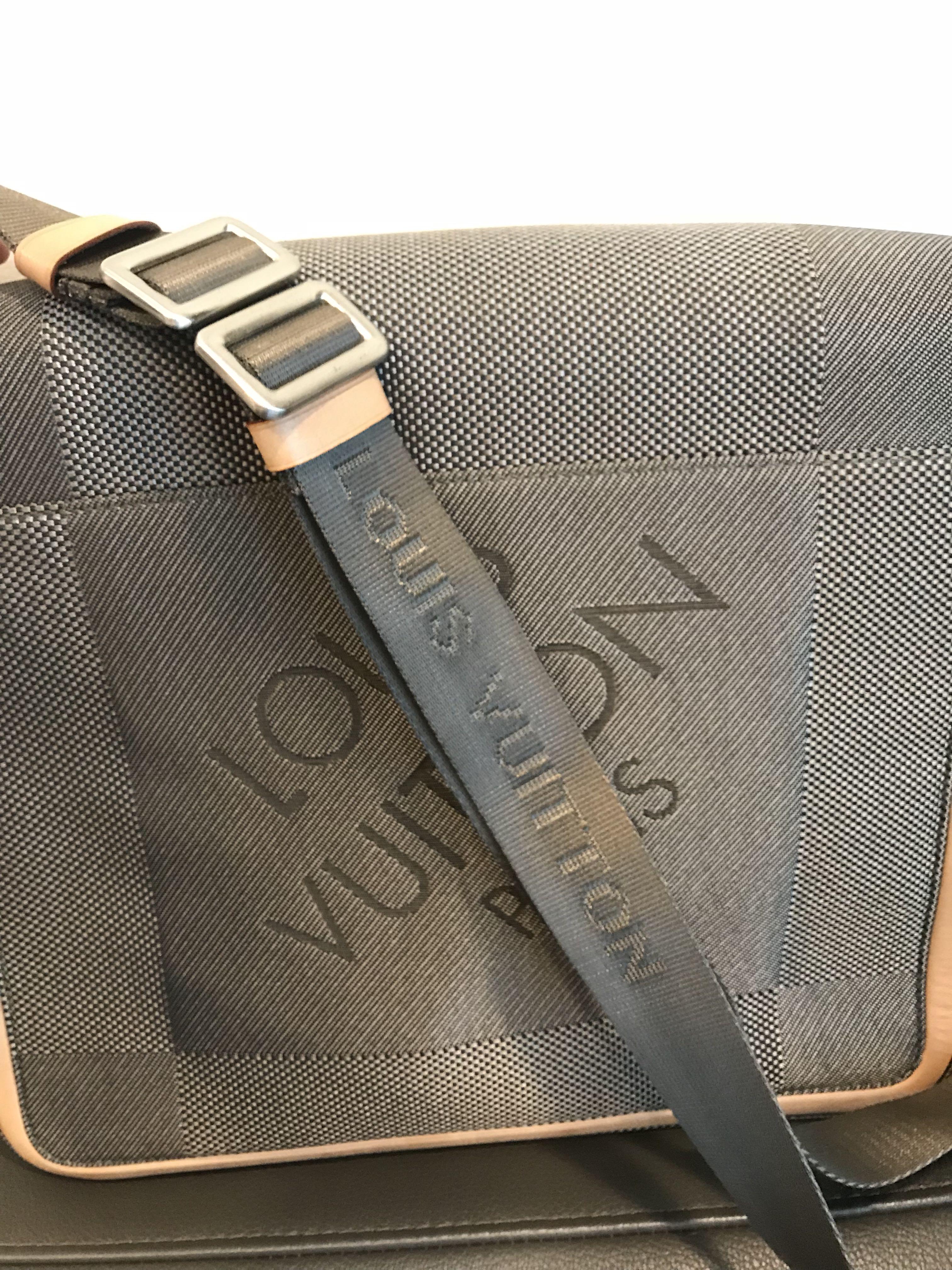 Louis Vuitton Terre Damier Geant Canvas Messenger Bag, 48% OFF