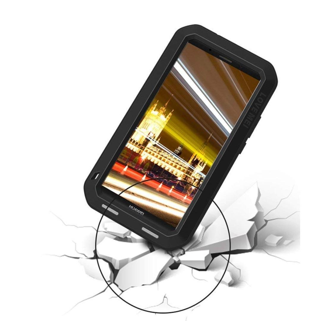 Love Mei Mate 10 Pro Case Metal Extreme Aluminum Military Heavy