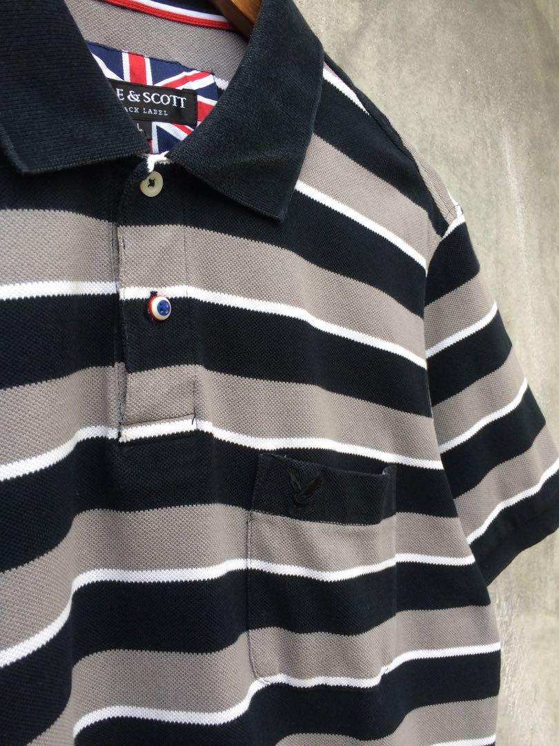 Lyle Amp Scott Black Label Polo Shirts