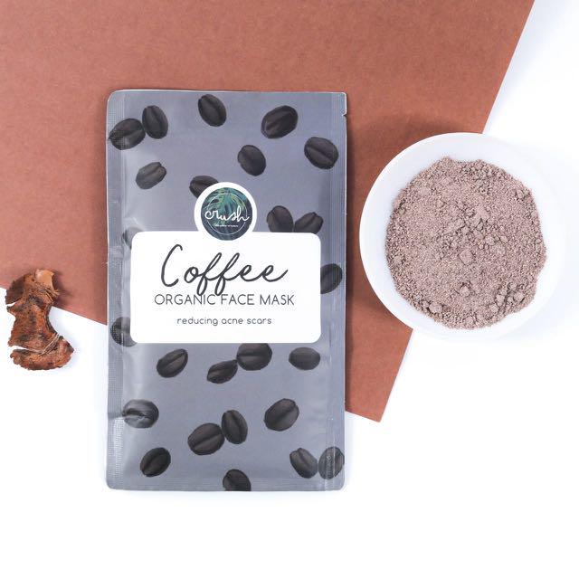 Masker Muka Bubuk Organik Coffee 70gr Kesehatan Kecantikan Kulit Sabun Tubuh Di Carousell